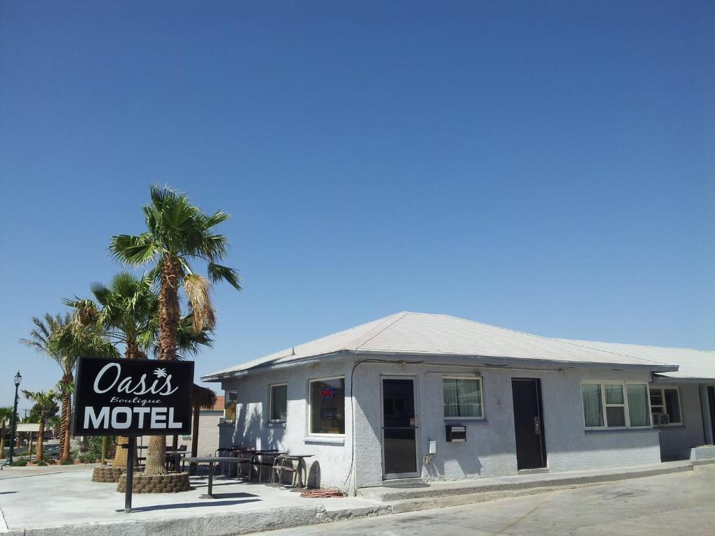 Oasis Boutique Motel Boulder City Exterior foto